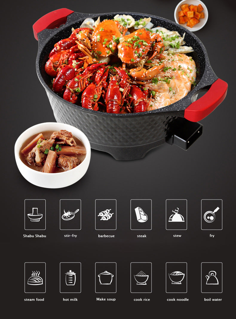 9-in-1 Multi-Purpose Electric Cooking Pot - 9 Litres