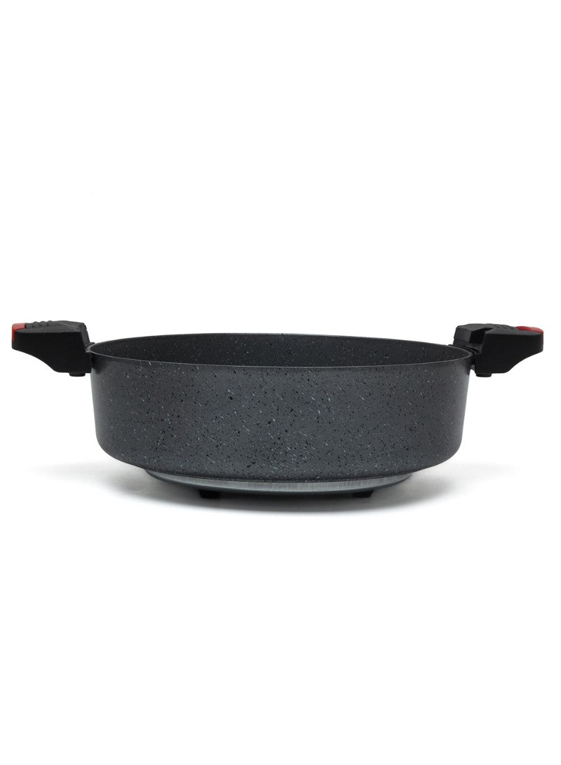 Sonifer 6.5L Micro Pressure Electric Cooking Pot - Quick Cook, Non-Stick, Adjustable Temperature with Steaming Rack