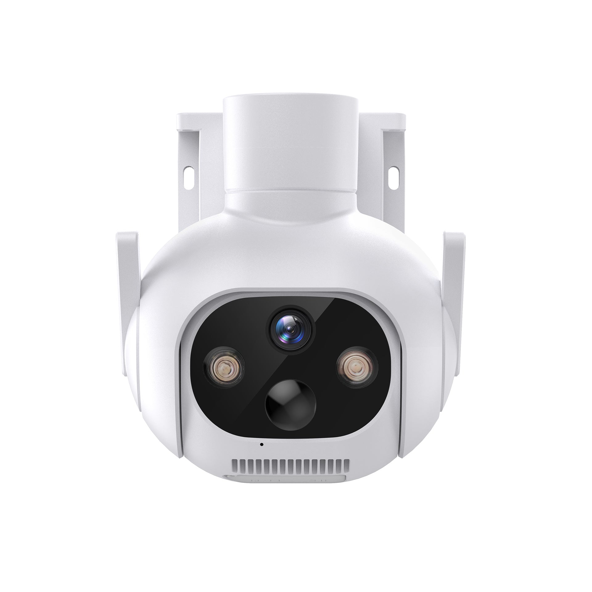 Smart 4MP Solar-Powered 360° Outdoor FHD 4G Alarm Camera with PTZ Control & Smart Tracking