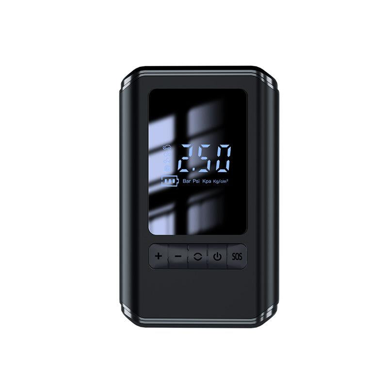 Portable Electric Tire Pump with Intelligent Inflation and Digital Display