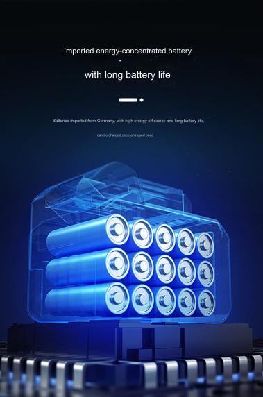 Portable Electric Tire Pump with Intelligent Inflation and Digital Display
