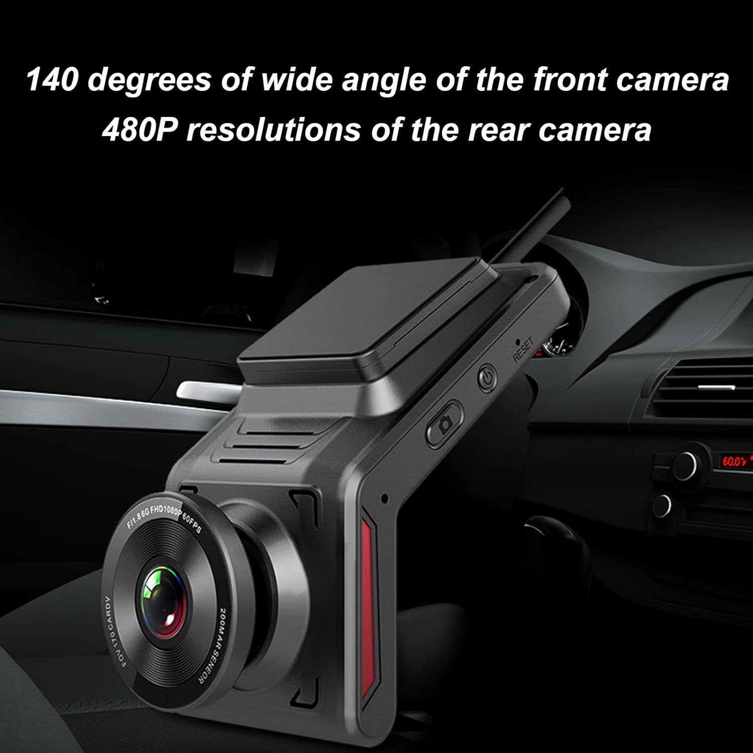 4G HD Dash Cam Recorder with Remote Monitoring & Cloud Storage