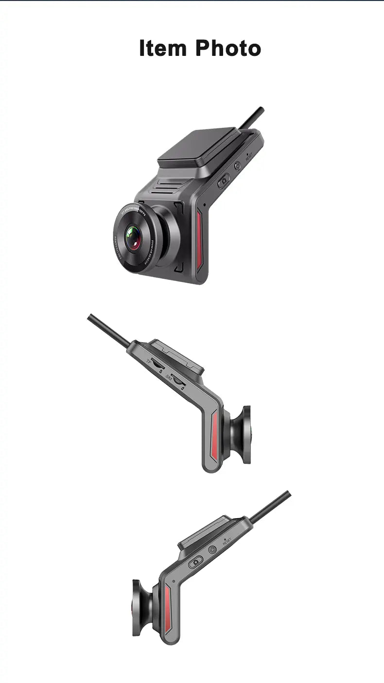 4G HD Dash Cam Recorder with Remote Monitoring & Cloud Storage