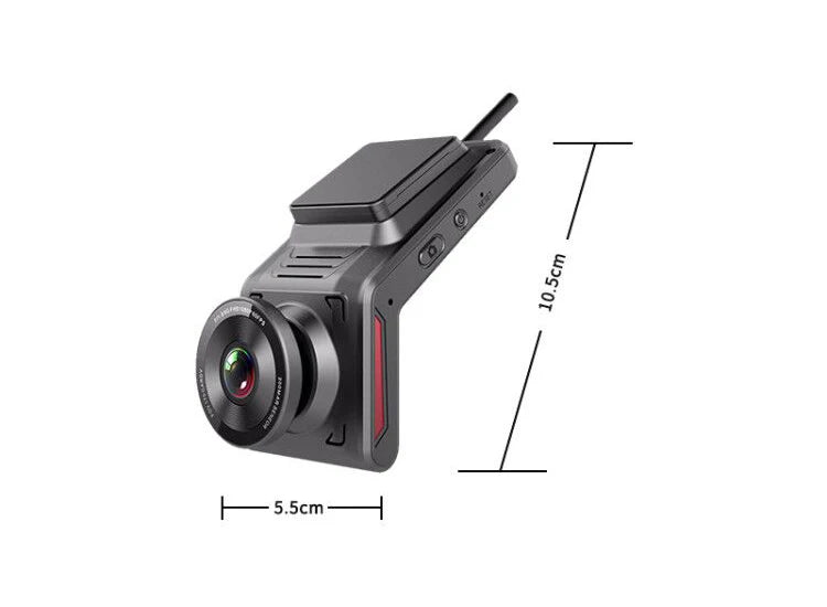 4G HD Dash Cam Recorder with Remote Monitoring & Cloud Storage