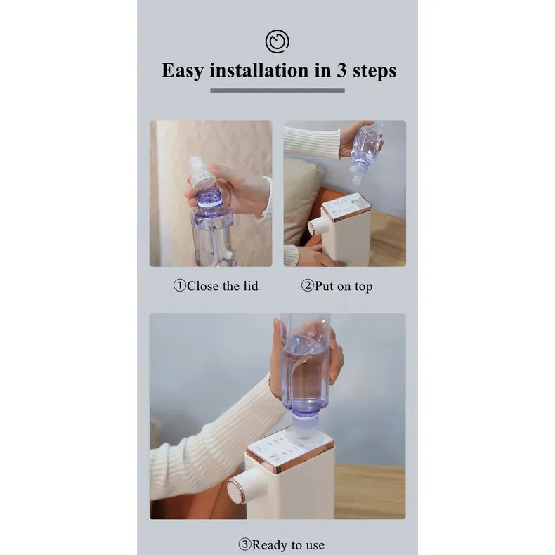 Portable Instant Hot Water Dispenser with Multi Volume Dispensing & Temperature Control