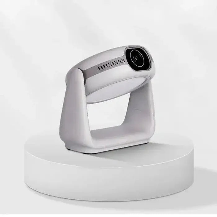 Wireless 260° Rotatable HD Portable Smart Projector with 4K Decoding with Android 11.0, WiFi, Bluetooth, Lamp Lighting & Bracket Rotation