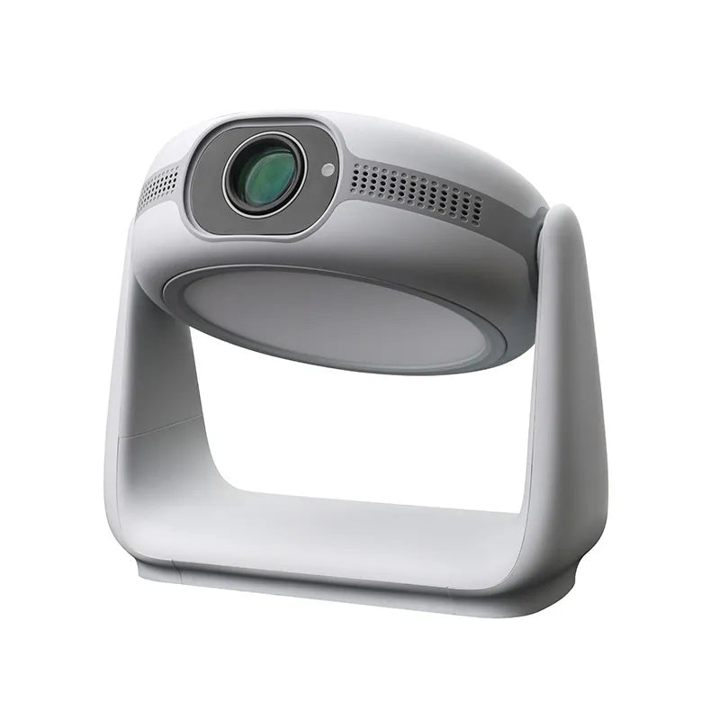 Wireless 260° Rotatable HD Portable Smart Projector with 4K Decoding with Android 11.0, WiFi, Bluetooth, Lamp Lighting & Bracket Rotation