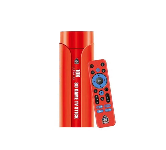 10K Ultra HD 3D Game TV Stick with Android 13.0, 5G Wireless, Chromecast, and Google Assistant