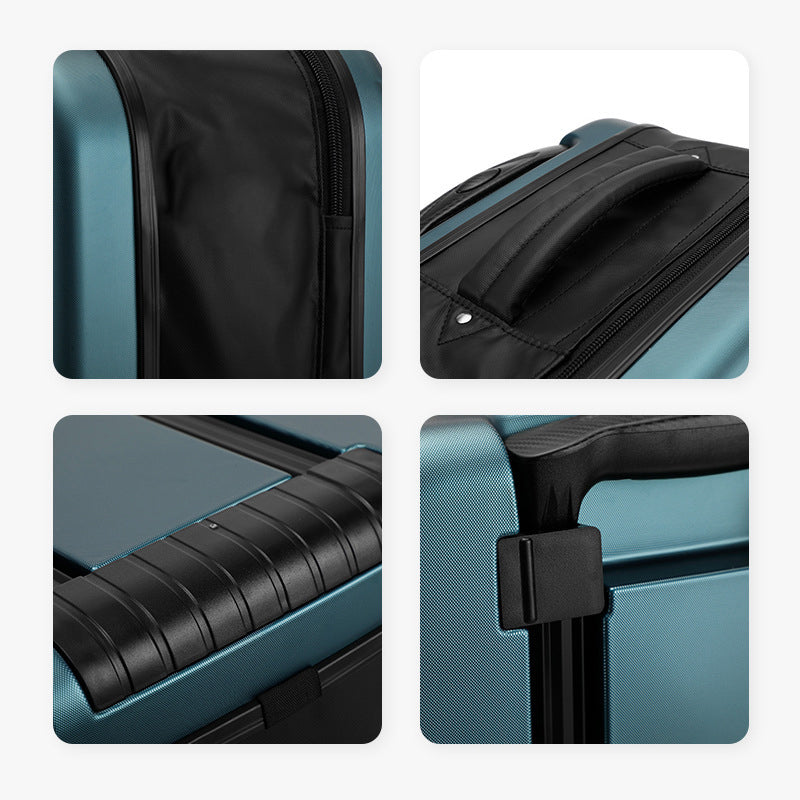 Foldable & Expandable Travel Luggage Bag with 360° Spinner Wheels & Numeric Padlock - 20 Inch Size