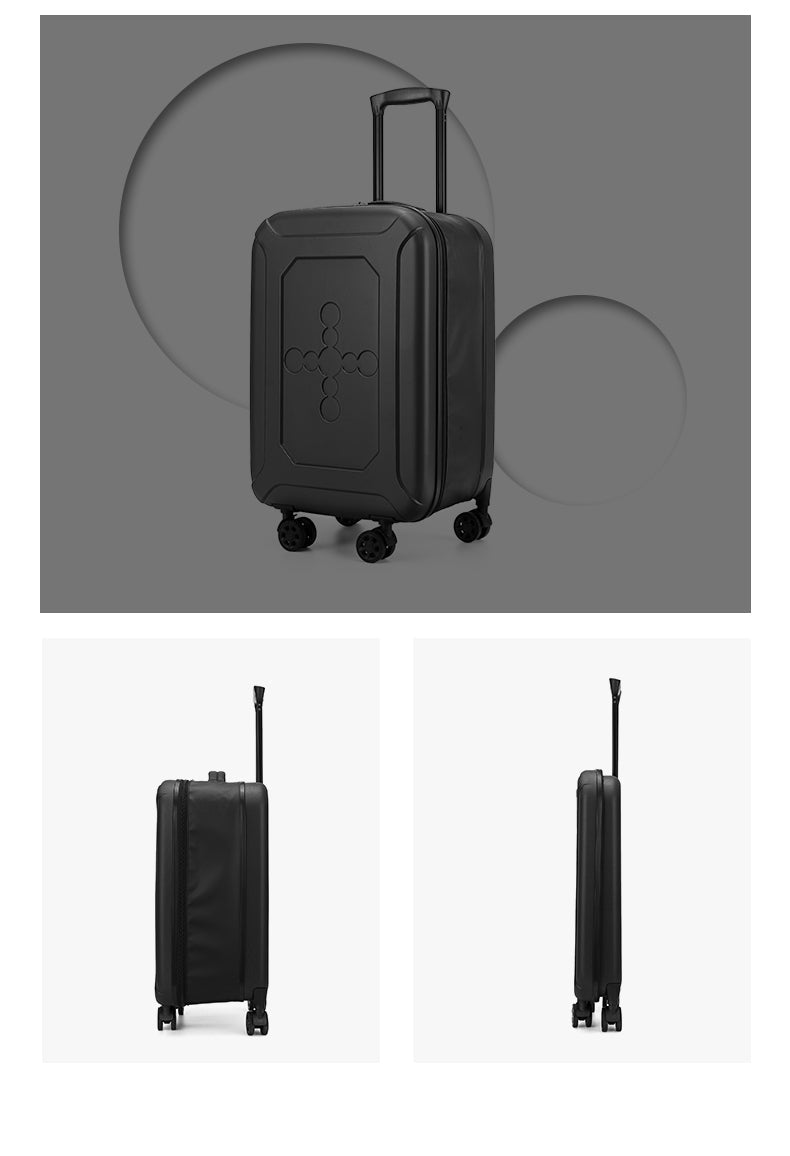 Foldable & Expandable Travel Luggage Bag with 360° Spinner Wheels & Numeric Padlock - 20 Inch Size