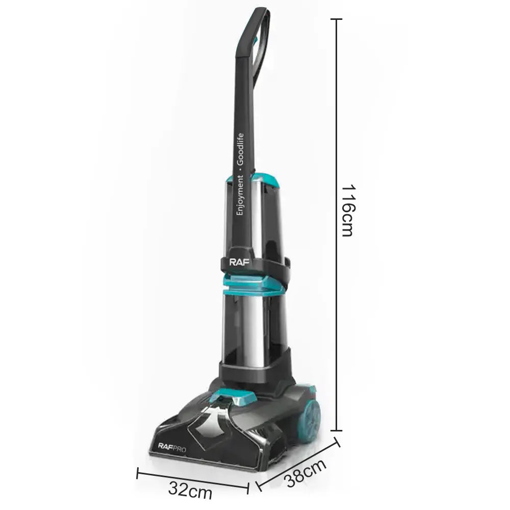 RAF Multifunctional 2-in-1 Carpet and Upholstery Vacuum Cleaner with Vibration Brush Technology - 1200W
