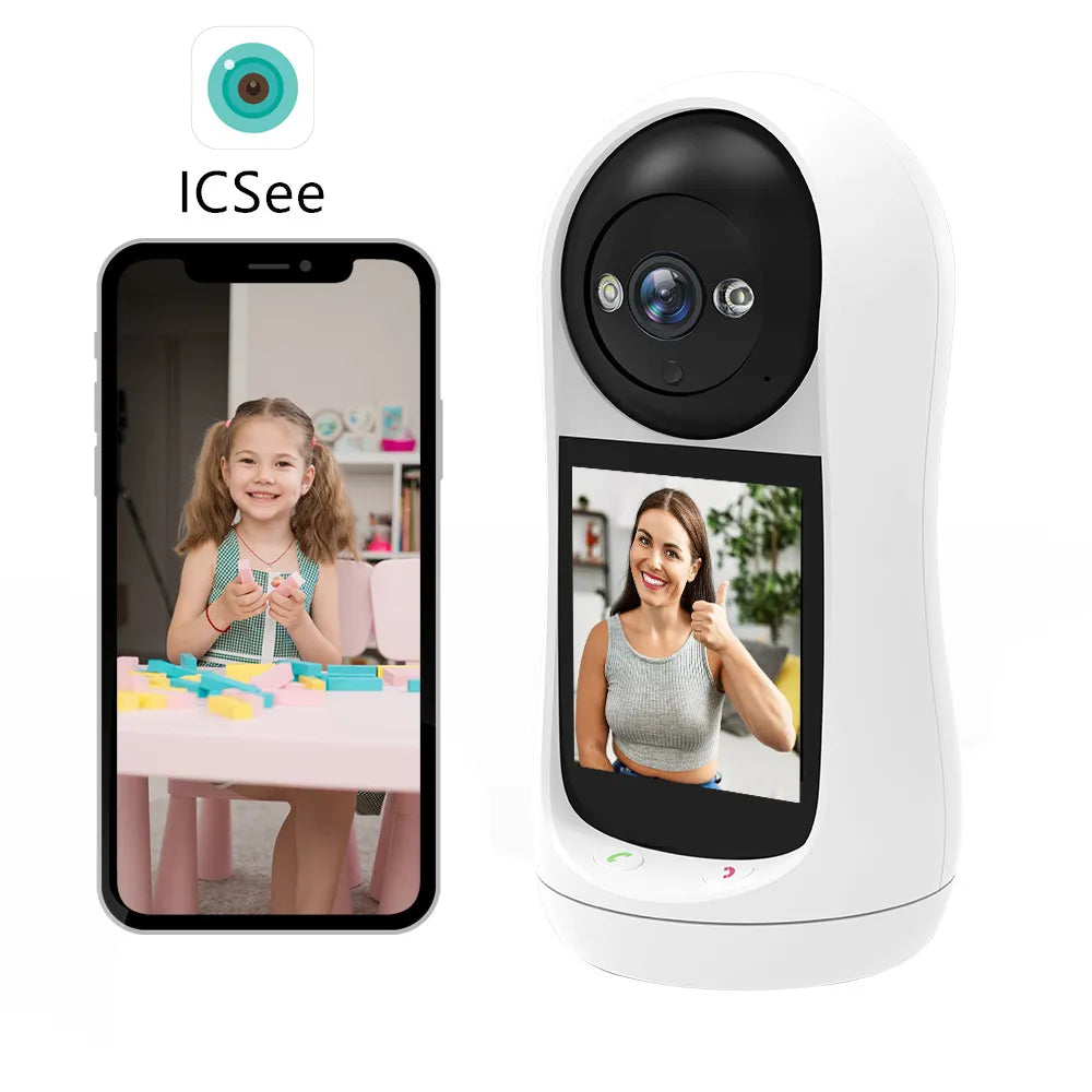 Smart High-Resolution Wifi Camera with 3MP, Night Vision, Motion Detection, and Two-Way Audio