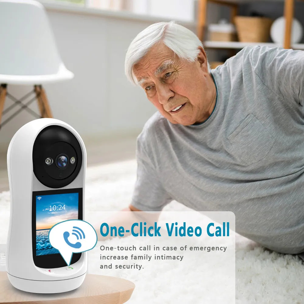Smart High-Resolution Wifi Camera with 3MP, Night Vision, Motion Detection, and Two-Way Audio