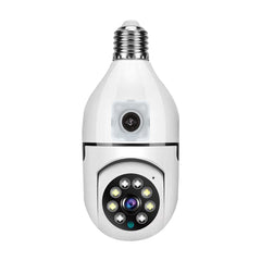"2MP HD Dual-Lens 360° Panoramic Surveillance Camera with Real-Time 2-Way Talk and Full-Color Night Vision, WiFi Enabled "