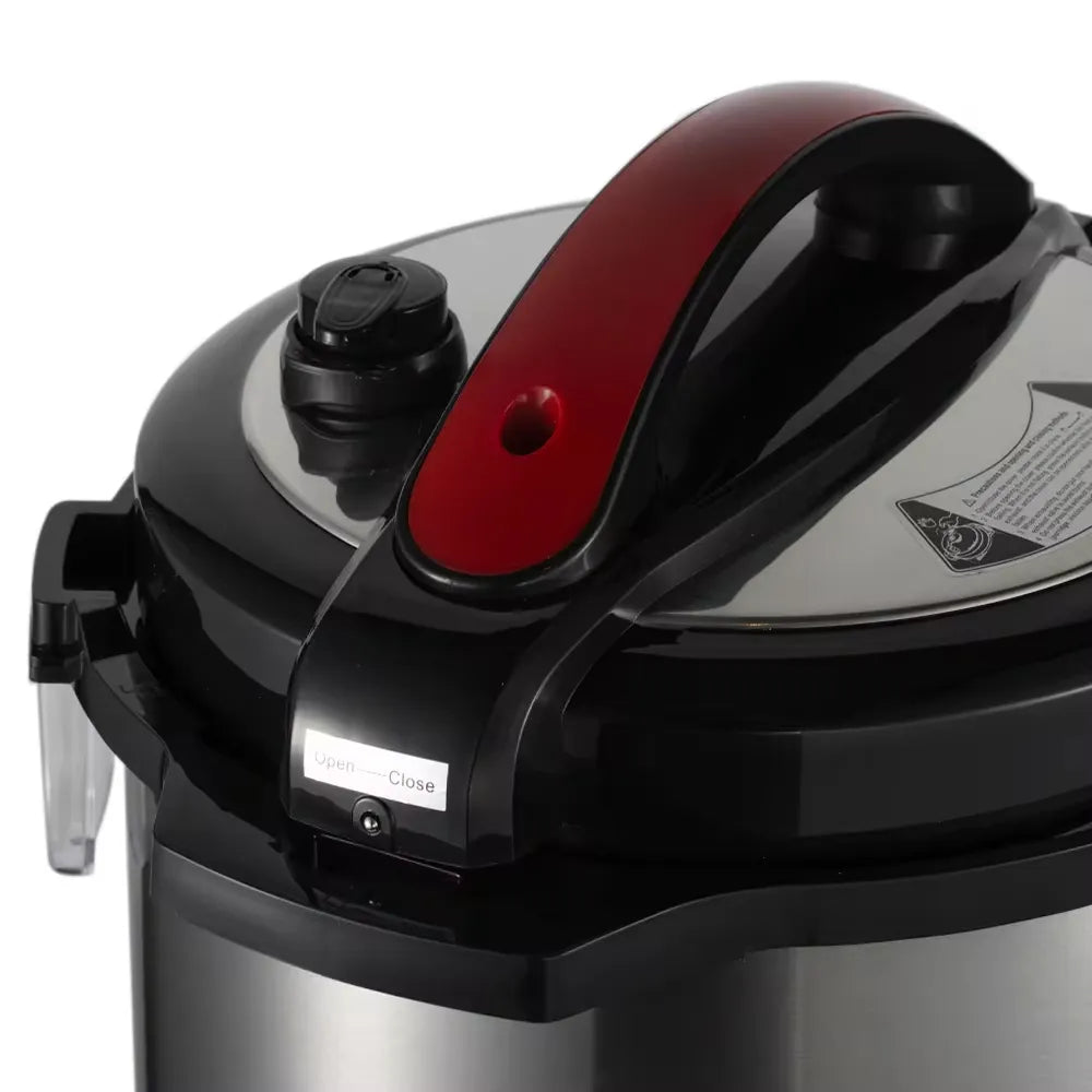 RAF 12L High Capacity Multi-functional Smart Electric Pressure Cooker with Nonstick Aluminum, LED Display and Safety Features - 1600W