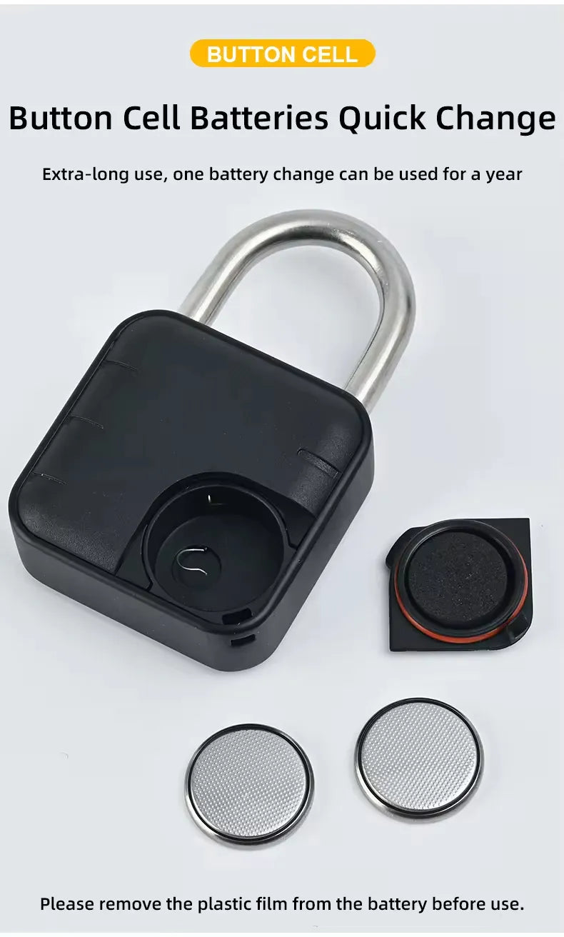 Smart Keypad Waterproof Padlock for Outdoor and Indoor Use
