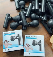 Portable Mini Rechargeable 3 Speed Fascial Massage Gun for Muscle Relaxation & Fun