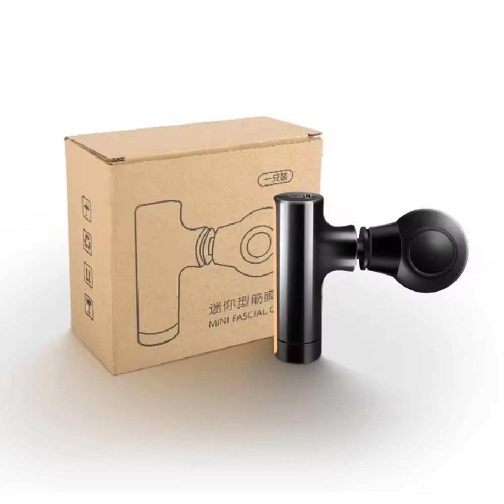 Portable Mini Rechargeable 3 Speed Fascial Massage Gun for Muscle Relaxation & Fun