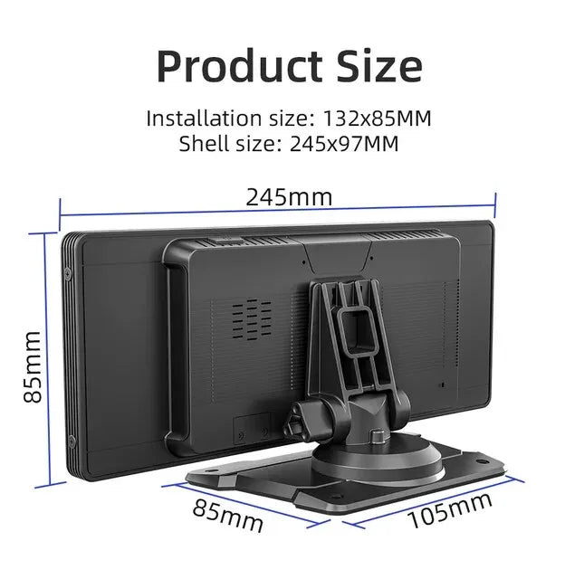 10.26-inch Portable Car Player with Apple CarPlay & Android Auto