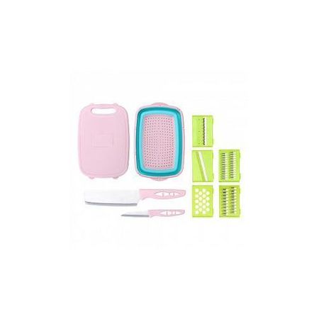 Multifunctional Slicer & Planing Wire Slicer Chopping Board & Drainer Basket