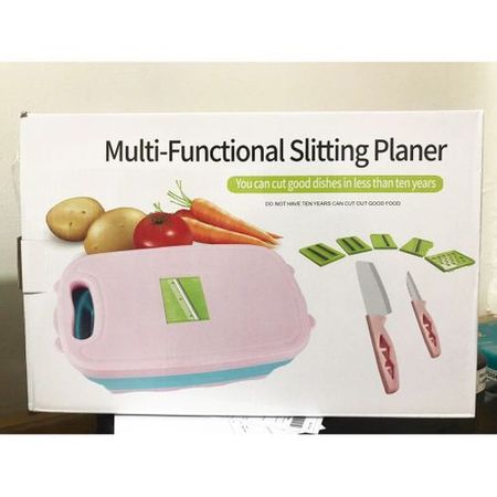 Multifunctional Slicer & Planing Wire Slicer Chopping Board & Drainer Basket