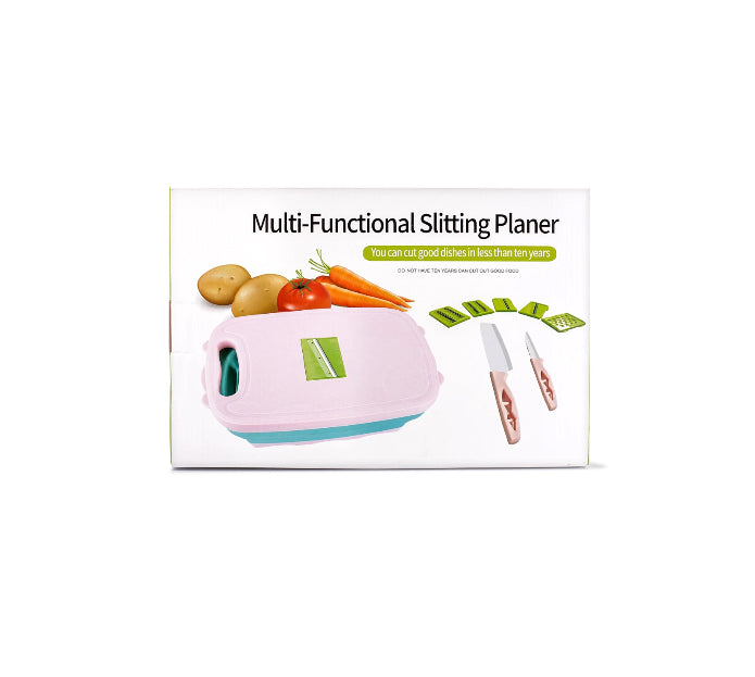 Multifunctional Slicer & Planing Wire Slicer Chopping Board & Drainer Basket