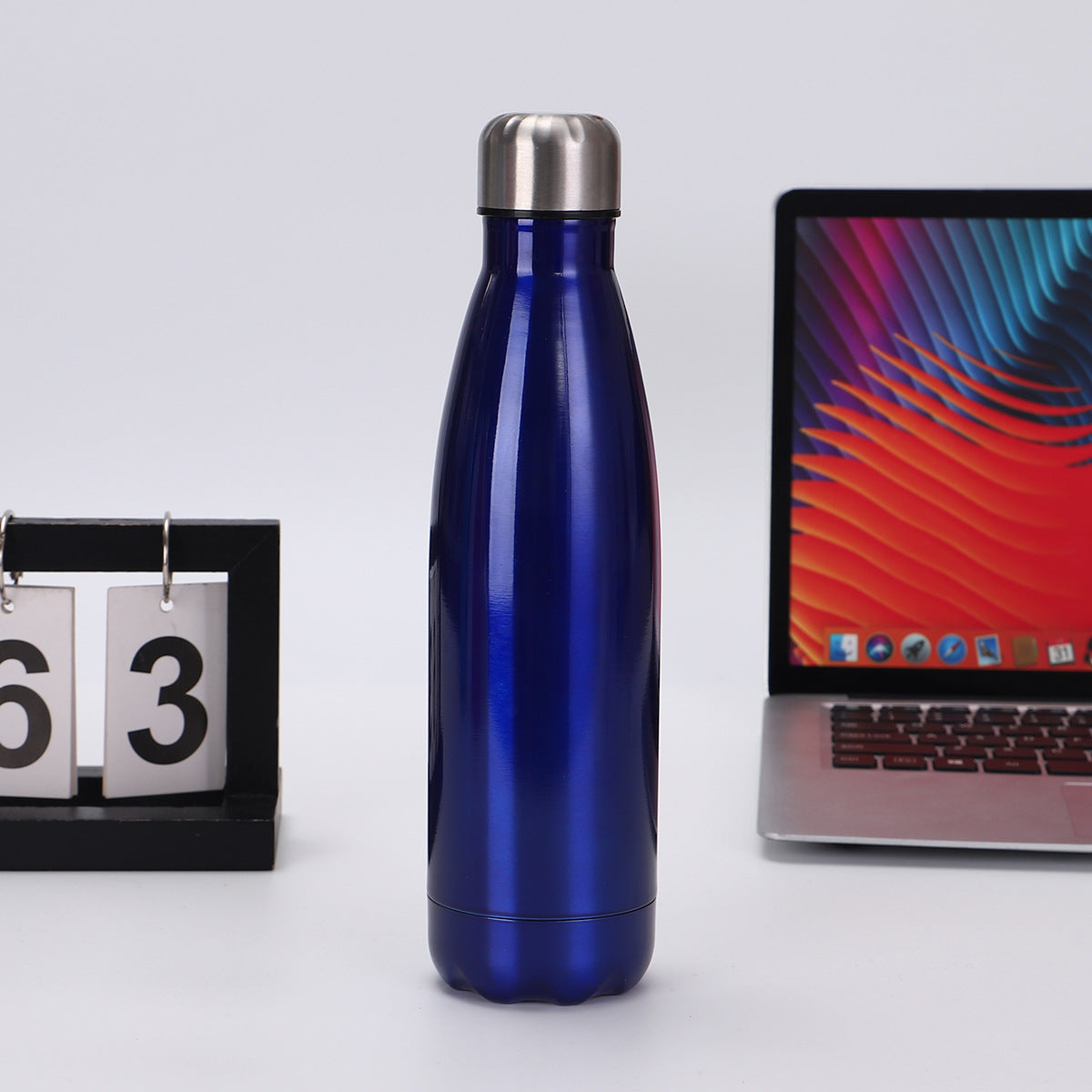 Stainless Steel Sport Bottle – 1000ml Leak-Proof Rust-Free Hygienic Flask for Hot & Cold Drinks