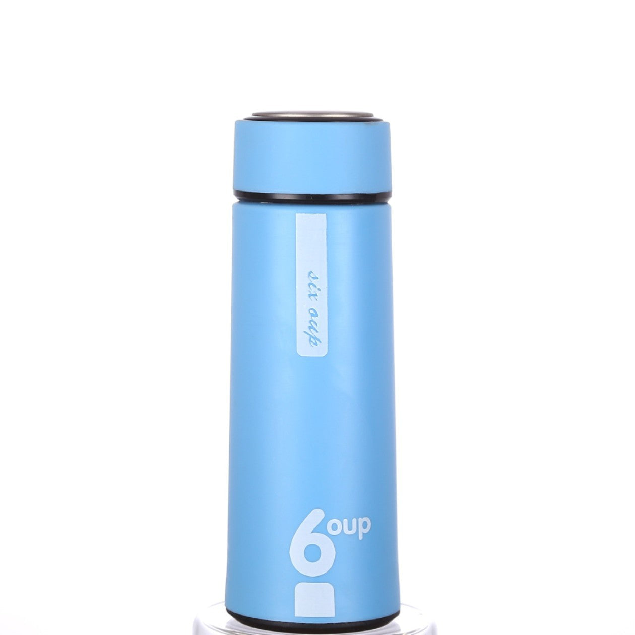 450ml Glass Interior Thermos Flask with Matte Anti-Slip Finish & Leak-Proof Lid – Ideal Vacuum Bottle for Hot & Cold Beverages at Office, Travel & School
