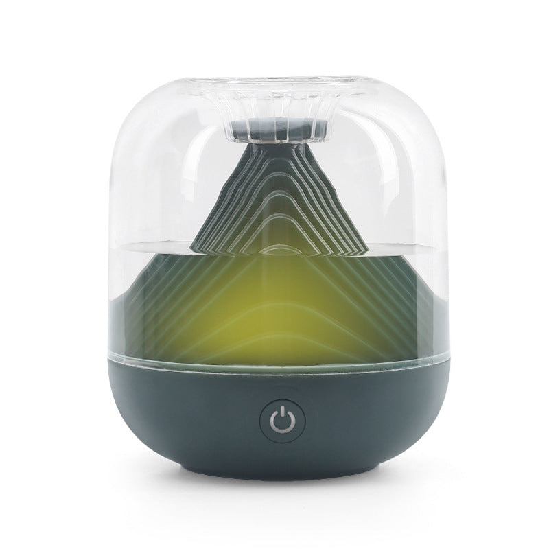 Rechargeable Ultrasonic Humidifier with Ambient Night Light, Top-Fill Transparent Tank & Portable Cordless Design - 700ml