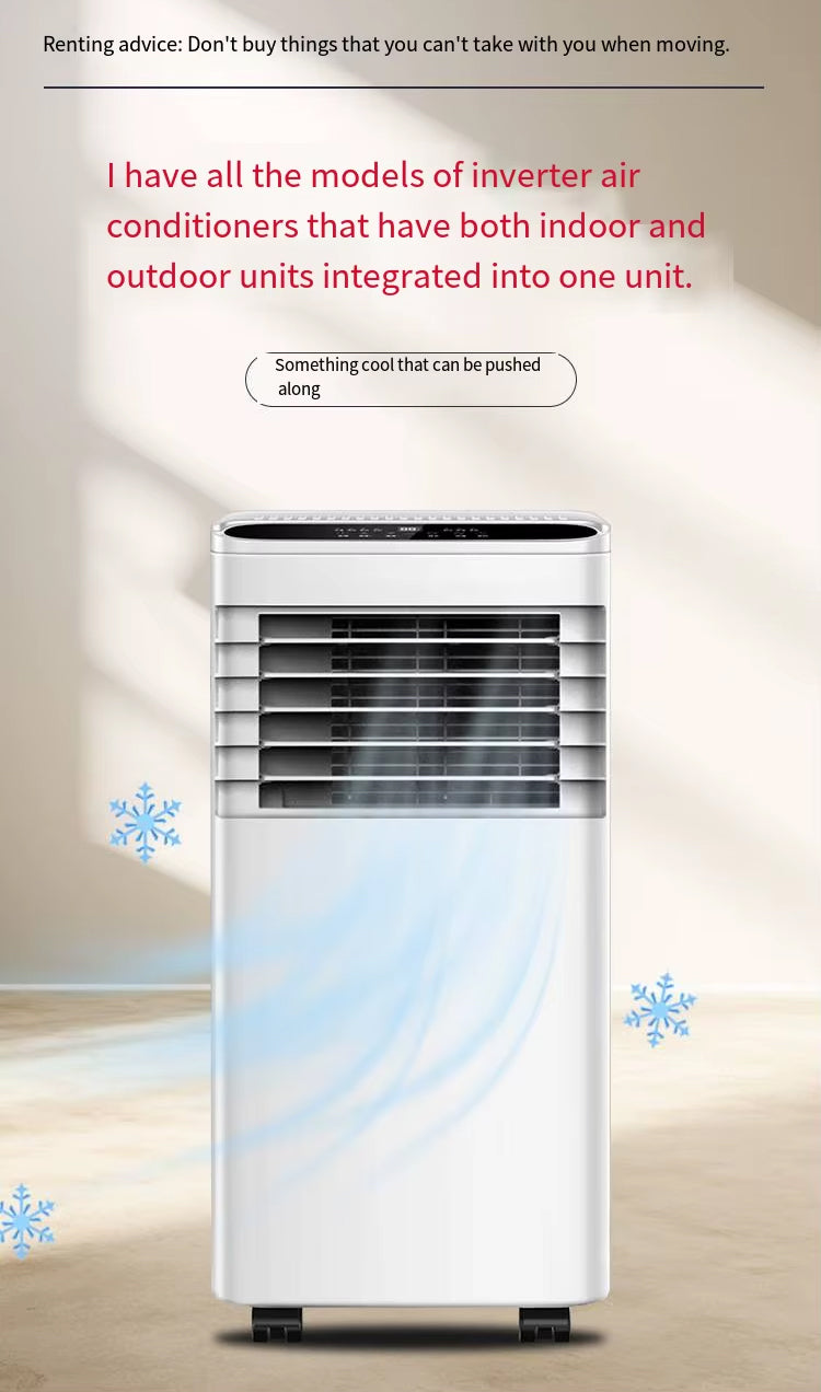 UnitedStar 7000 BTU Portable Air Conditioner with Dehumidifier, Fan Mode, Remote Control & Class A Energy Efficiency (2.05kW)