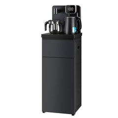 Electronic Tea& Coffee Serving Station & Water Dispenser with Remote Control, Dual Kettles & Touch Control - 1350W