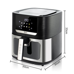 RAF Multi-Purpose Digital Air Fryer 1700W & 8 Litres Capacity