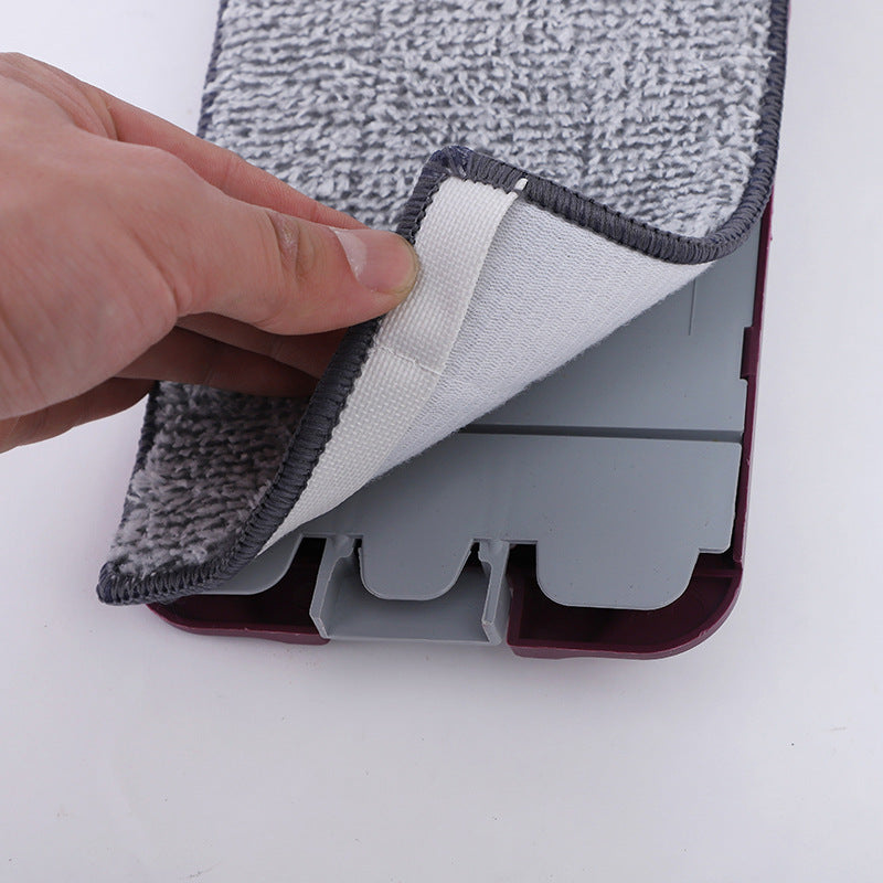 360° Microfiber Flat Mop and Bucket Set with Self-Wringing System - High Absorption, Aluminum Handle & Easy Floor Cleaning