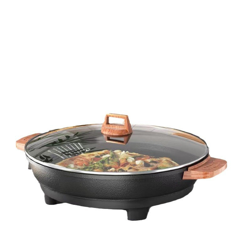 Multi-Functional Electric Baking Tray with Deep Non-Stick Pan for Multipurpose Cooking - 40 CM Size