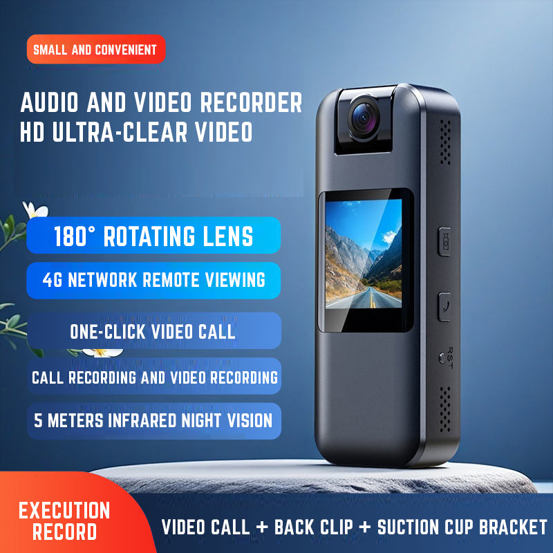 S11 Mini Wireless 4G HD Pocket Camera with Video Calling & App Control for Multipurpose Surveillance