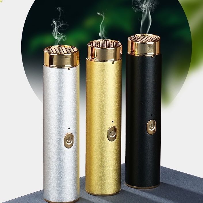 Elegant Portable Mini USB Rechargeable Bakhoor Incense Burner for Home, Car & Travel