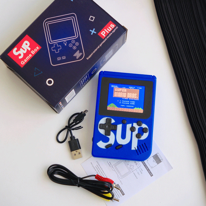 400-in-1 Retro Handheld Game Box Console with 3.0" LCD, TV Output & 6-Hour Battery