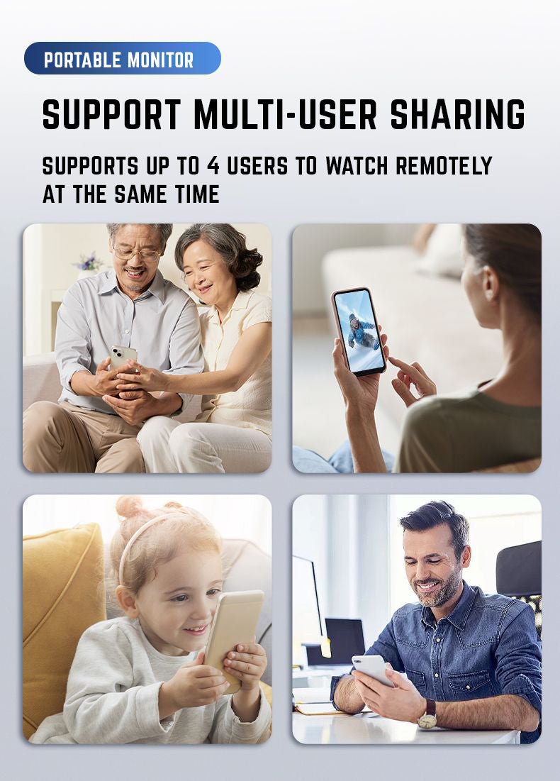 S11 Mini Wireless 4G HD Pocket Camera with Video Calling & App Control for Multipurpose Surveillance