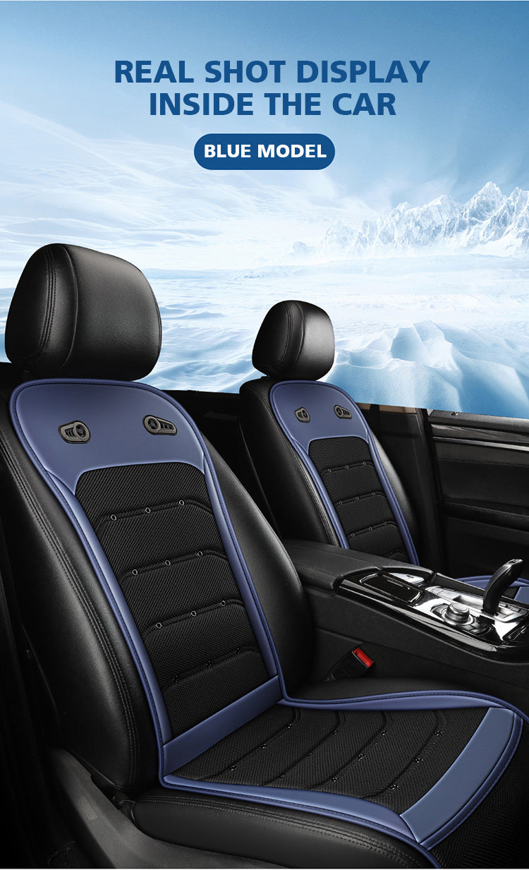 Air Cooling Universal 12V Car Seat Cushion with Adjustable Speed & Breathable Material