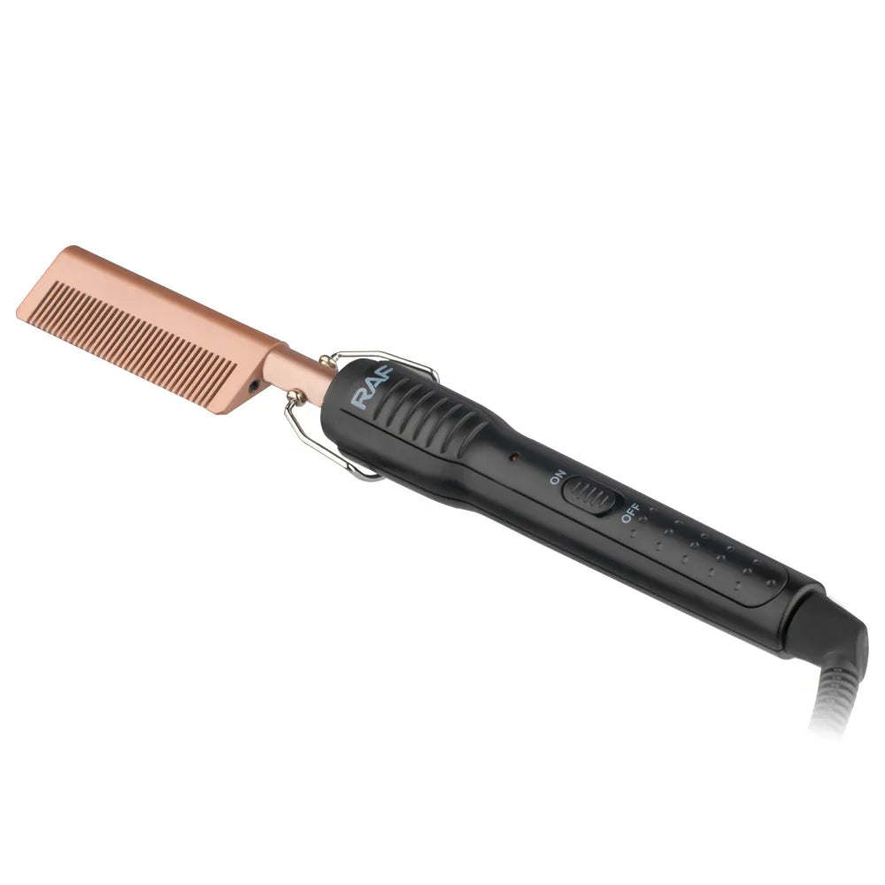 RAF 3-in-1 Hair Straightener Brush Comb - 55W