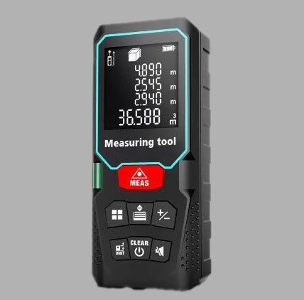 High-Precision Infrared Laser Distance Measuring Meter – 80m Range