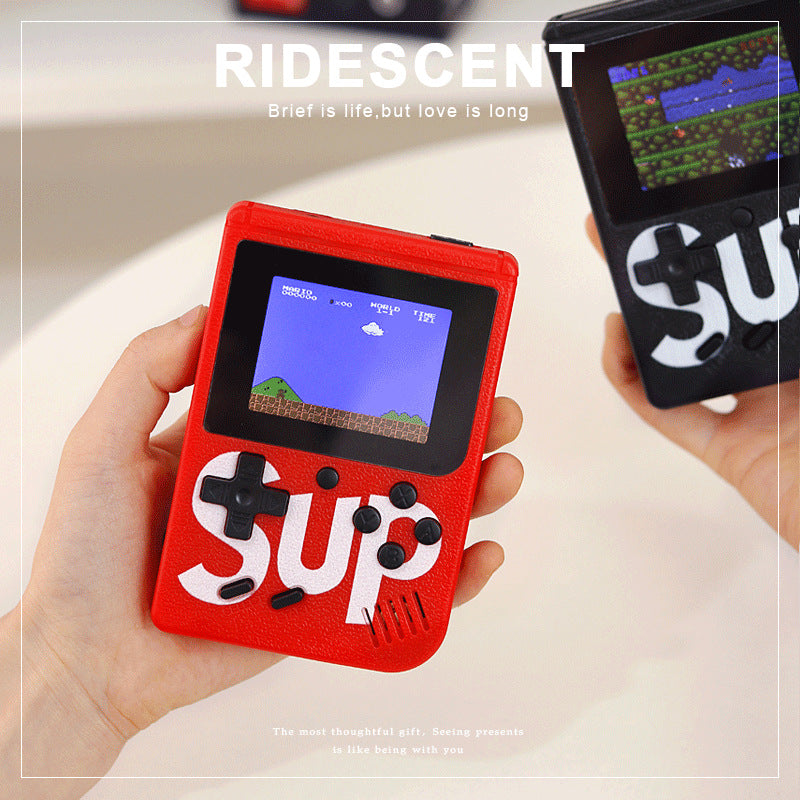400-in-1 Retro Handheld Game Box Console with 3.0" LCD, TV Output & 6-Hour Battery