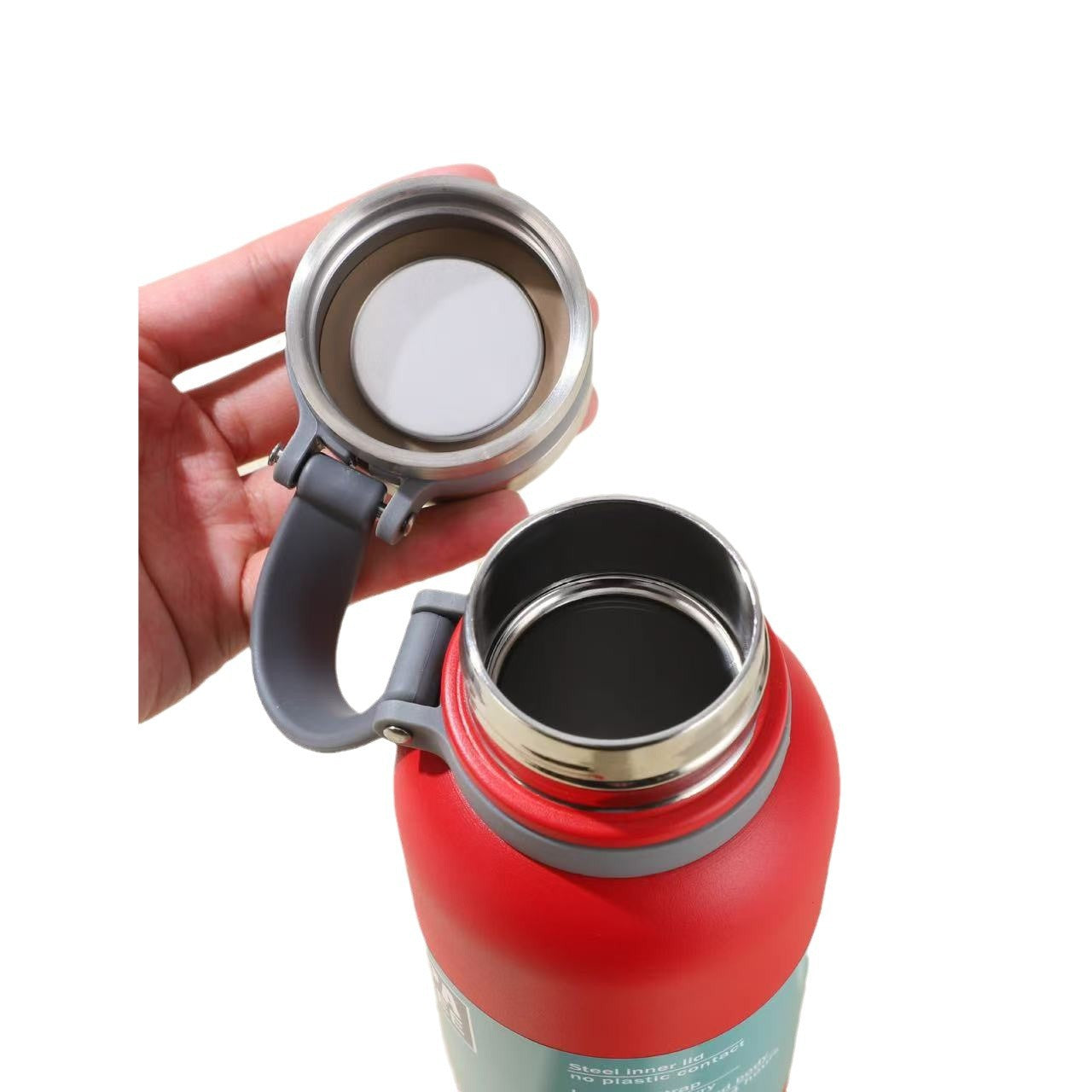 Double Wall St. Steel Vacuum Sports Bottle for Hot & Cold Drinks – Travel & Outdoor Friendly - 750ml
