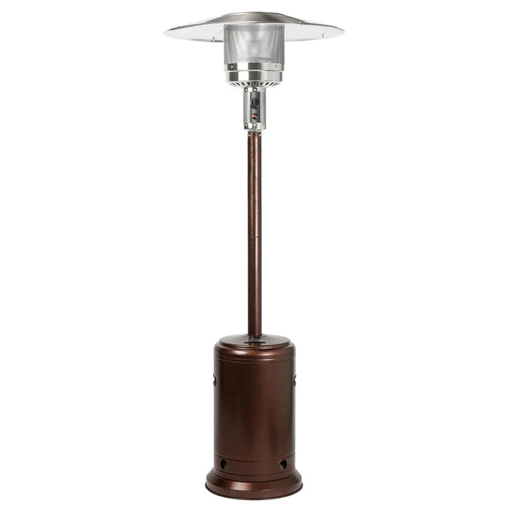 High-Powered Vertical Outdoor Gas Patio Heater - 13000W - Brown