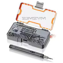 120-in-1 Multifunctional Electric Screwdriver Set with 500mAh Rechargeable Battery, 150RPM Speed, Type-C Charging, Precision Bits & Portable Tool Case