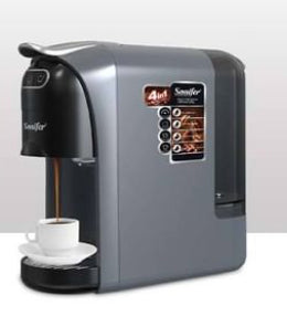 Sonifer Multi-Functional 4-in-1 Capsule Coffee Machine with 20-Bar Pressure and 700ml Tank