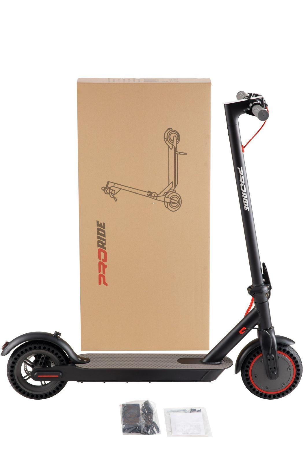 ProRide Sleek Foldable Mini Electric Scooter with Powerful Motor and LED Display - 250W