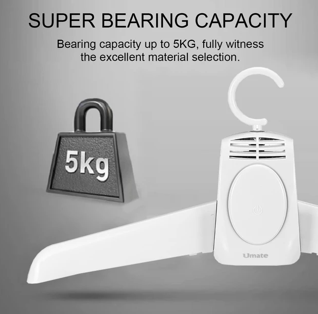 Umate Portable Clothes/Shoes 150W Dryer with Ceramic Heating Technology