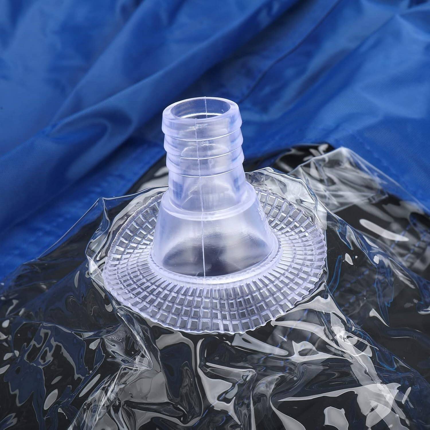 Waterproof Air Conditioner Cleaning Cover with Drain Outlet for AC Washing, Maintenance & Servicing