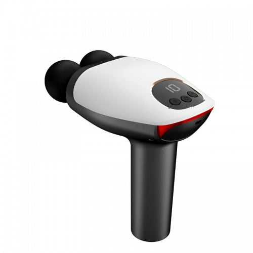 Double Head Electric Fascial Massager with 10 Speed Levels, 4 Massage Heads & Type-C Charging for Deep Tissue Muscle Relaxation for Neck, Back & Body